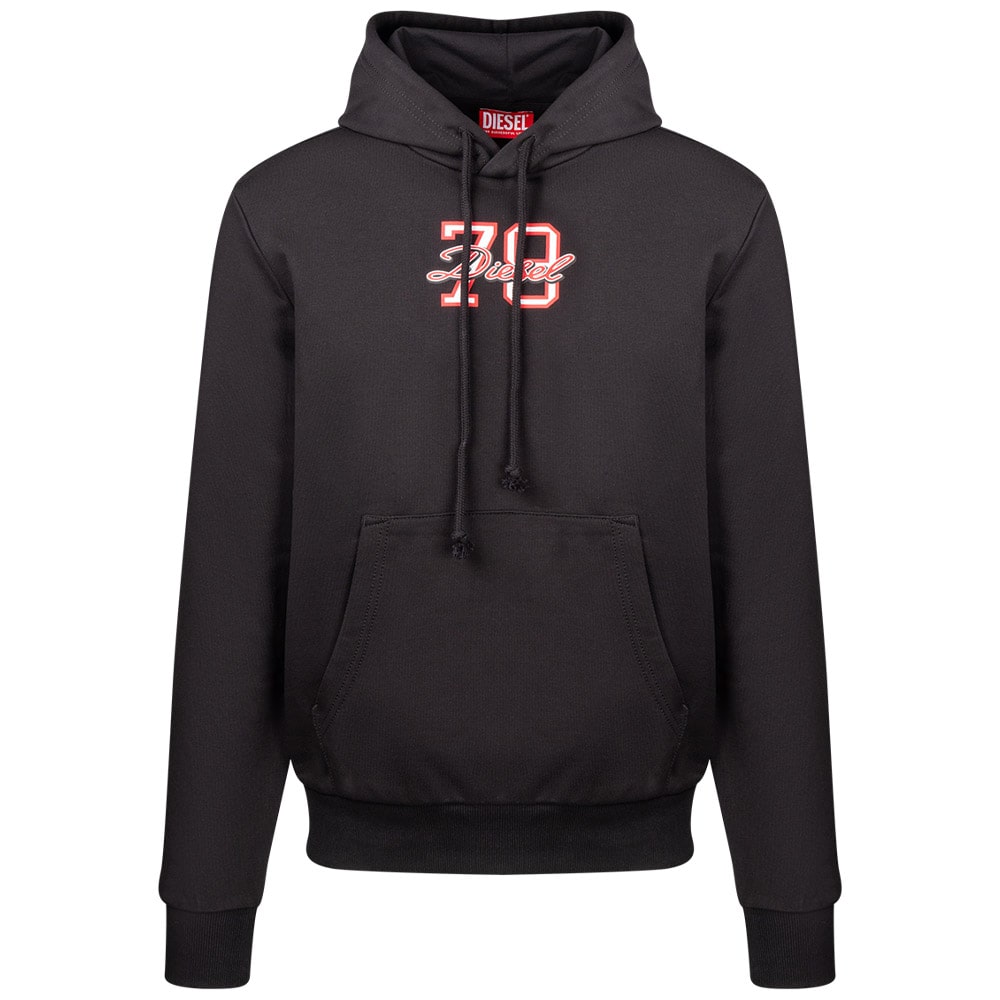 Diesel Μαύρο Hoodie S-GINN - A110650HAYT