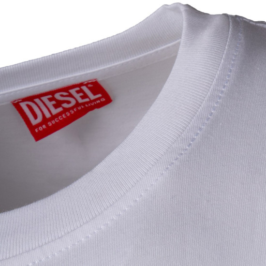 Diesel Λευκό T-shirt T-JUST - A110670CATM