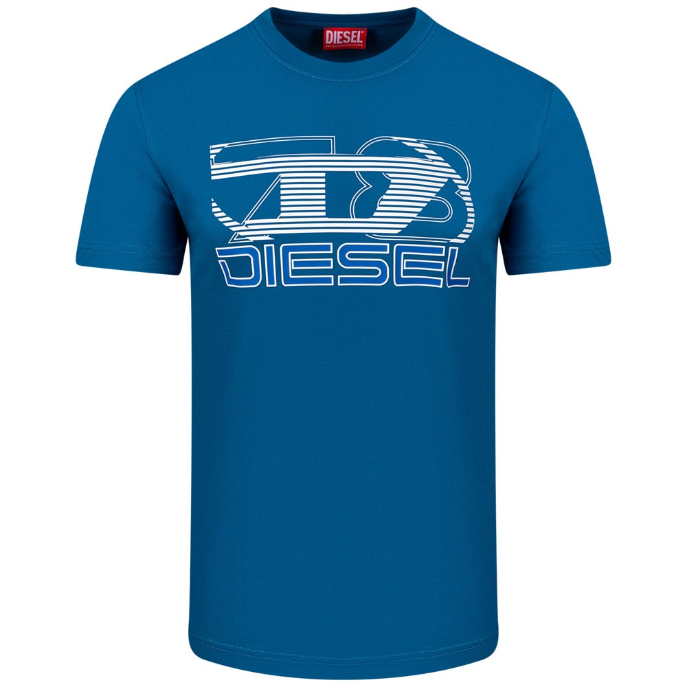 Diesel Μπλε T-shirt T-Diegor C Neck - A12502 0GRAI