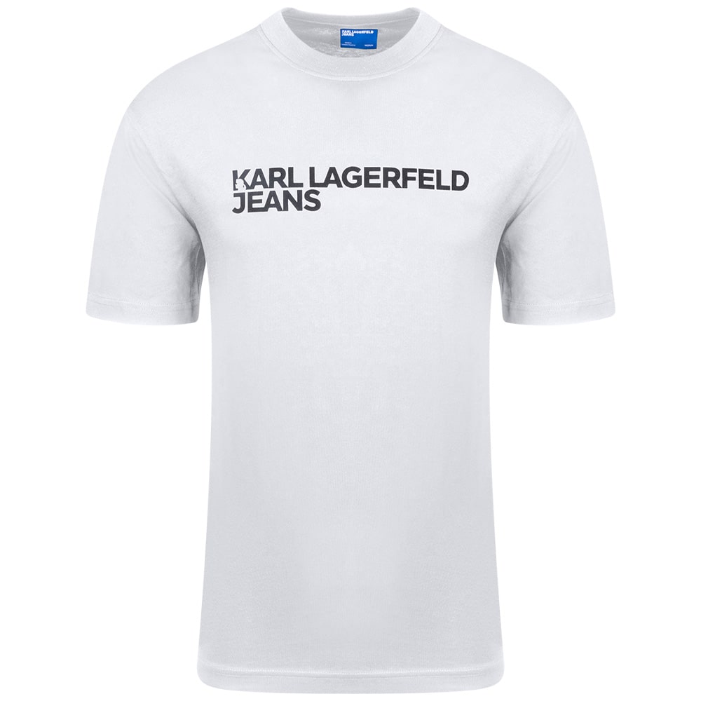 Karl Lagerfeld Λευκό T-shirt C Neck - A1M17002