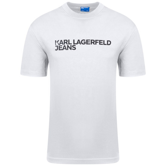 Karl Lagerfeld Λευκό T-shirt C Neck - A1M17002