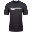 Karl Lagerfeld Μαύρο T-shirt C Neck - A1M17002