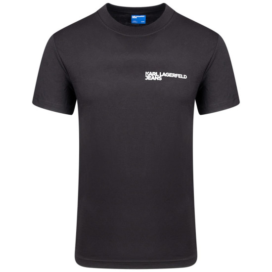 Karl Lagerfeld Μαύρο T-shirt C Neck - A1M17003