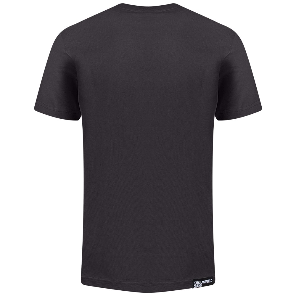 Karl Lagerfeld Μαύρο T-shirt C Neck - A1M17003