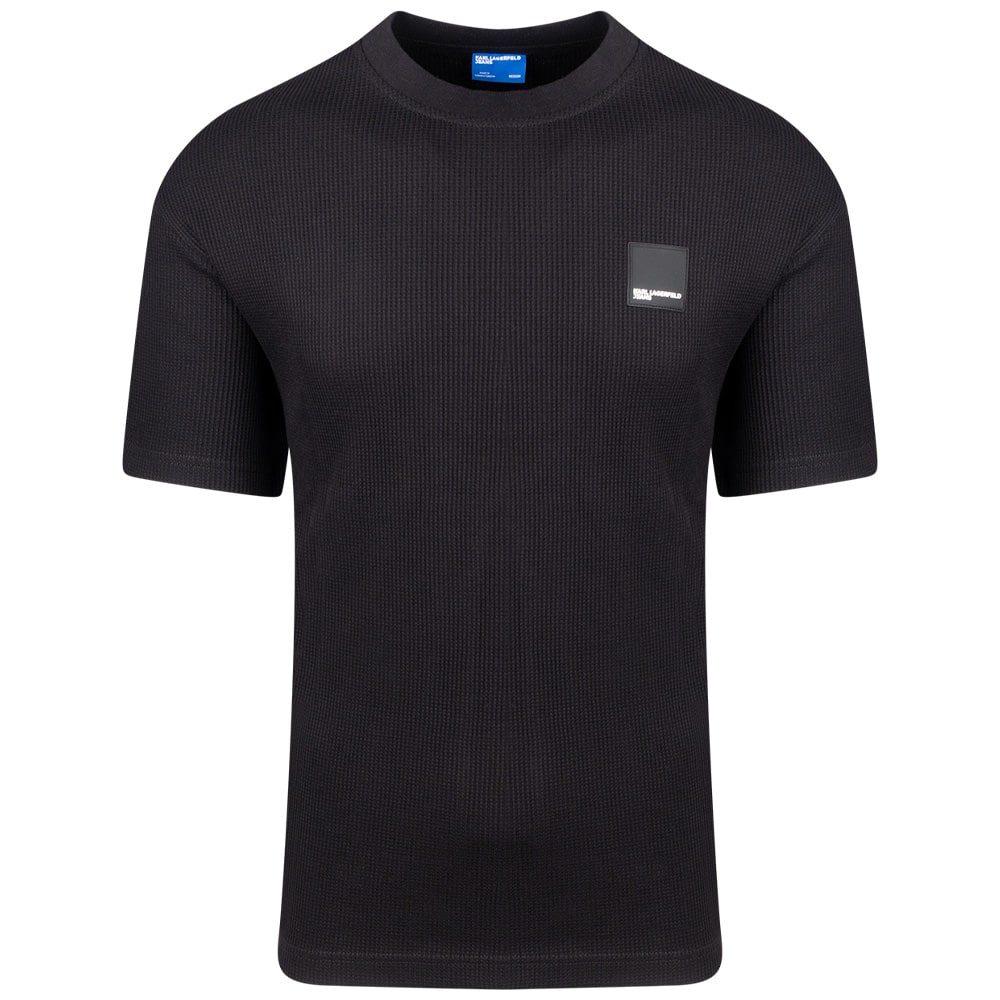 Karl Lagerfeld Μαύρο T-shirt C Neck - A1M17049