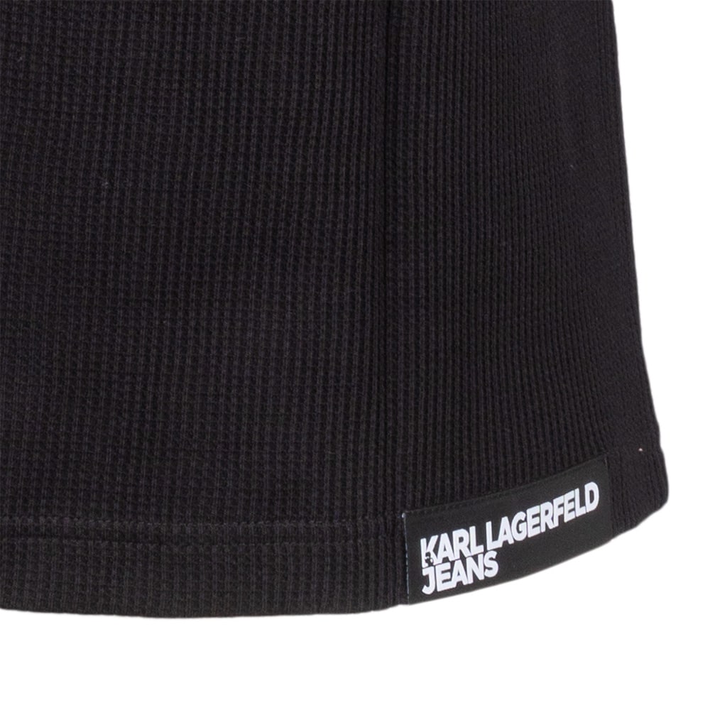 Karl Lagerfeld Μαύρο T-shirt C Neck - A1M17049