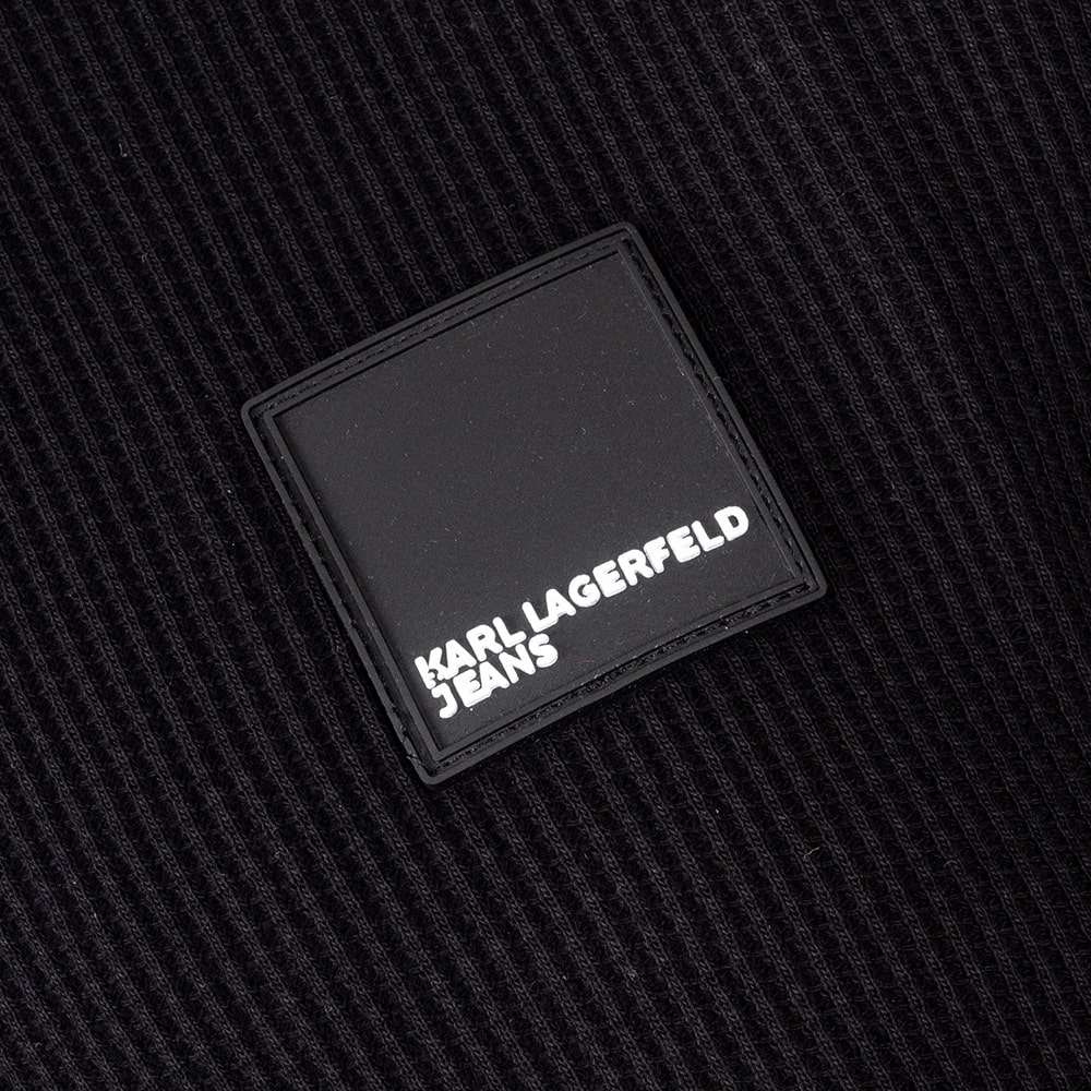 Karl Lagerfeld Μαύρο T-shirt C Neck - A1M17049