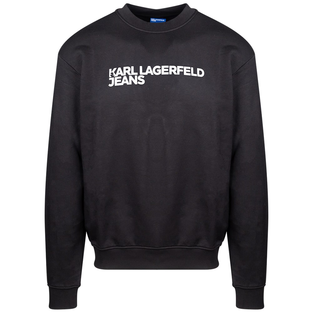 Karl Lagerfeld Μαύρο Φούτερ C Neck - A1M20001
