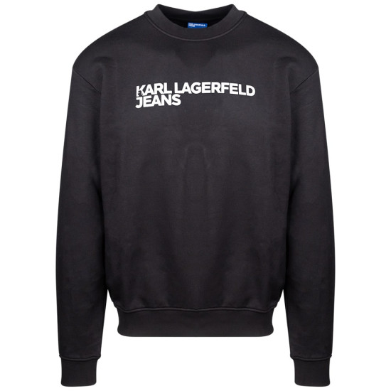 Karl Lagerfeld Μαύρο Φούτερ C Neck - A1M20001