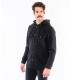 ARTISTI ITALIANI Μαύρο lightweight jacket  - AI24307/OVER 