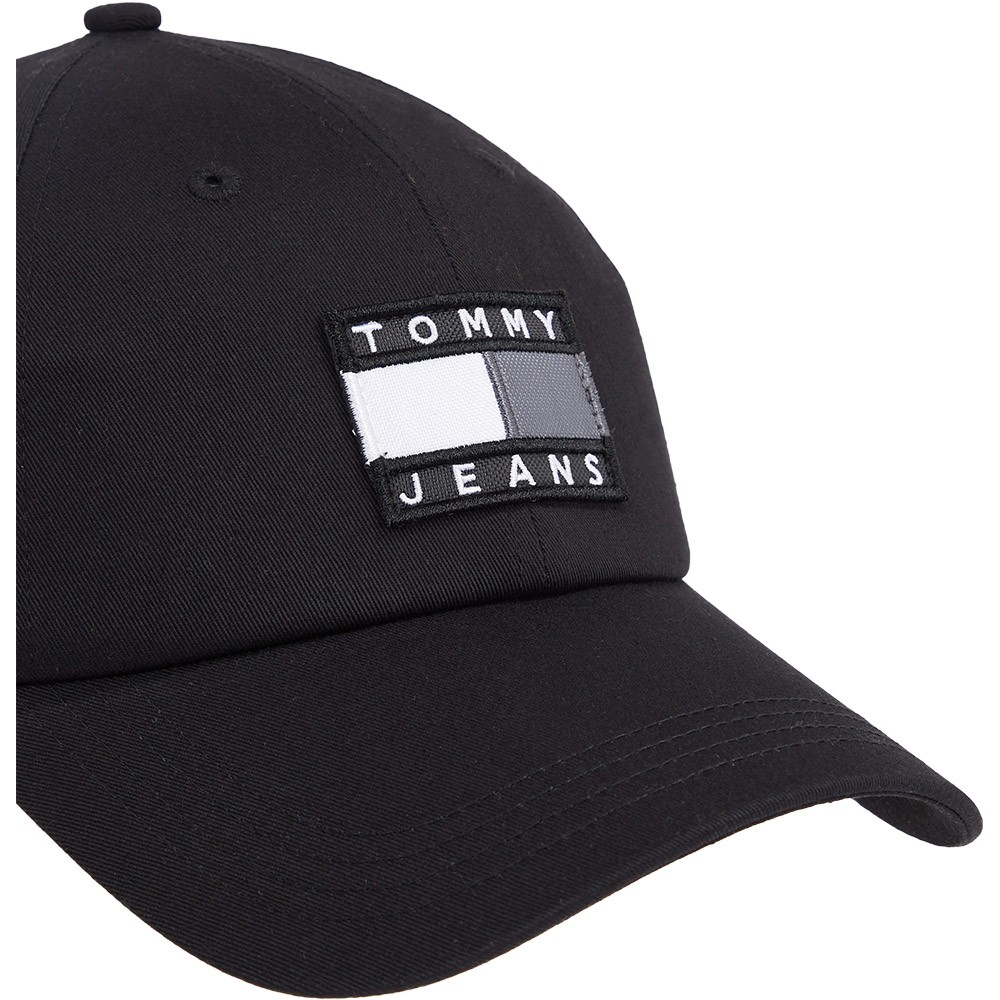 Tommy Hilfiger Καπέλο Jokey 100% Polyamide AM0AM09000 Μαύρο