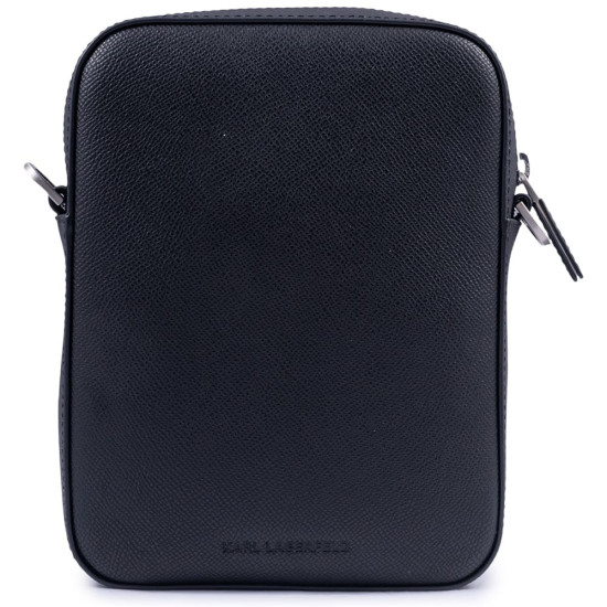 Karl Lagerfeld Μαύρο Τσαντάκι Ώμου 100% Cow Leather - B1M30209