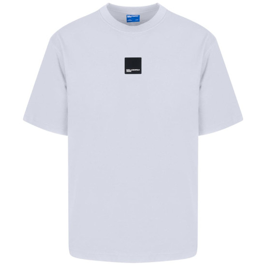 KARL JEANS Λευκό T-shirt C Neck - B2M17048