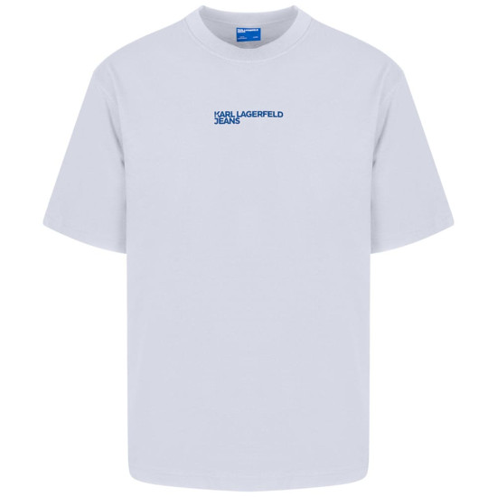 KARL JEANS Λευκό T-shirt C Neck - B2M17072