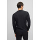Boss Μαύρο Πουλόβερ C Neck 100% Wool - 50476364