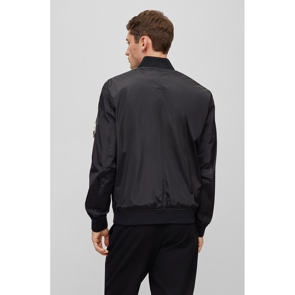 Boss Μαύρο lightweight Bomber Jacket Coltrane - 50493675 
