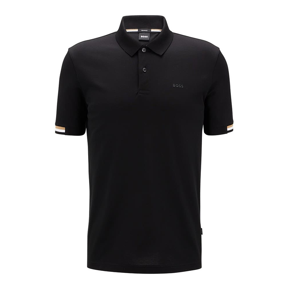 Boss Μαύρο Κοντομάνικο polo - 50467113