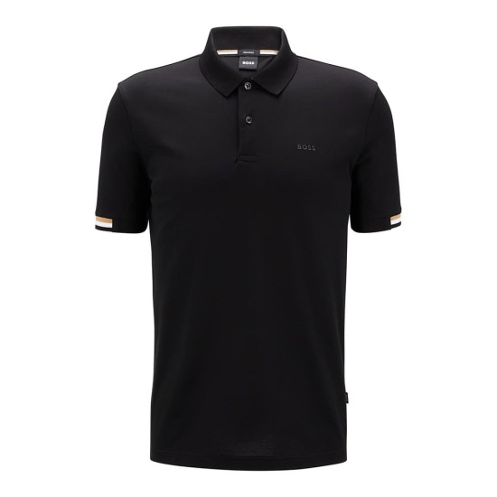 Boss Μαύρο Κοντομάνικο polo - 50467113