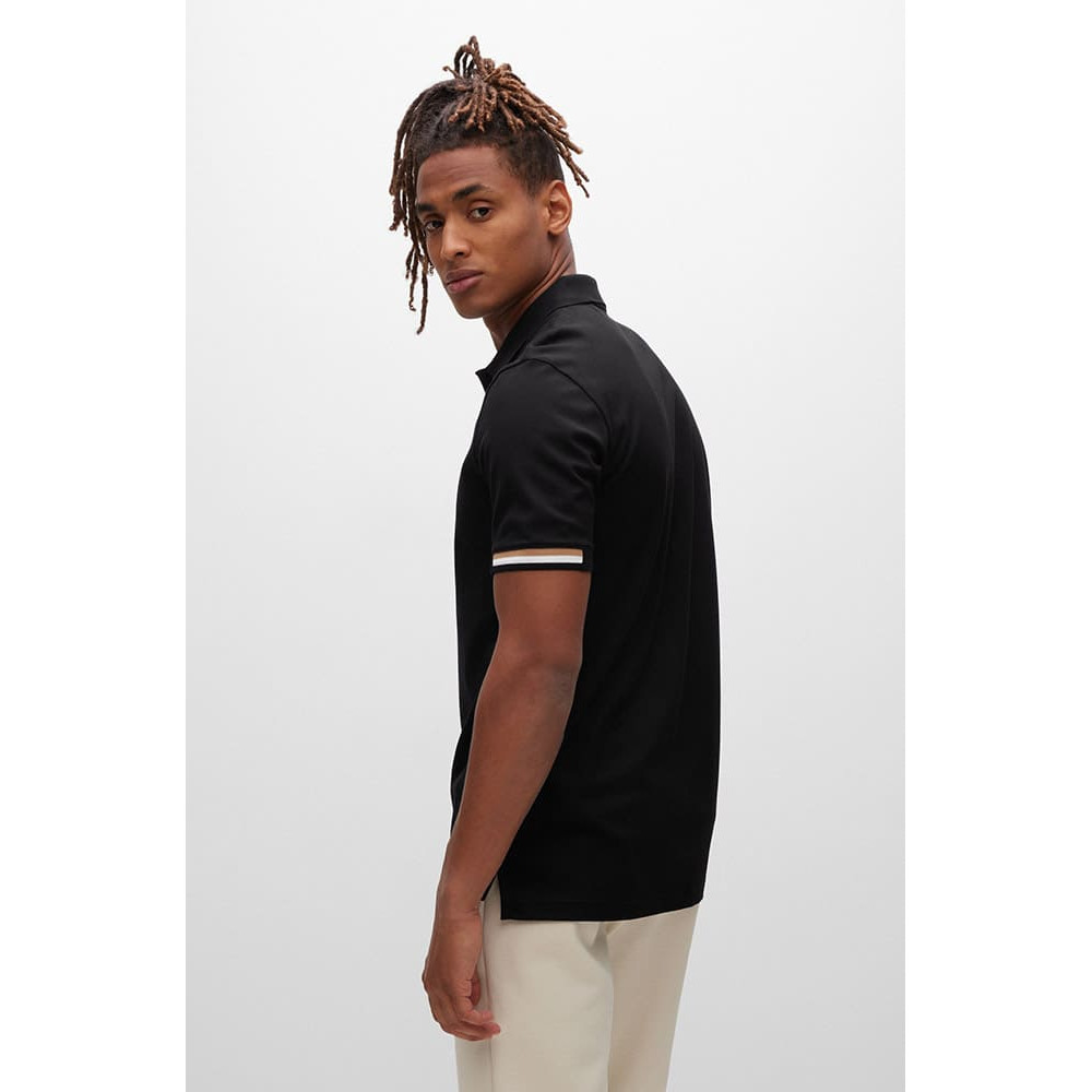 Boss Μαύρο Κοντομάνικο polo - 50467113