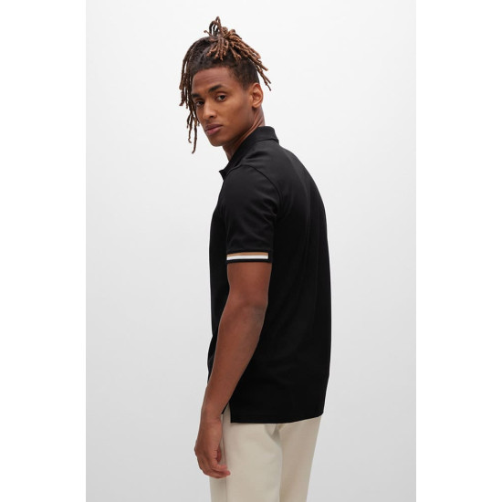 Boss Μαύρο Κοντομάνικο polo - 50467113