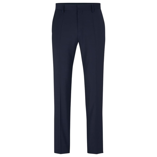 Boss Μπλε Σκούρο Παντελόνι Formal - 50482735