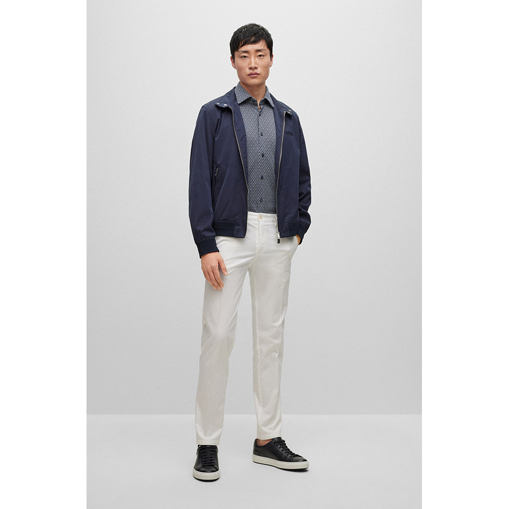 Boss Λευκό Παντελόνι Chino - 50488493