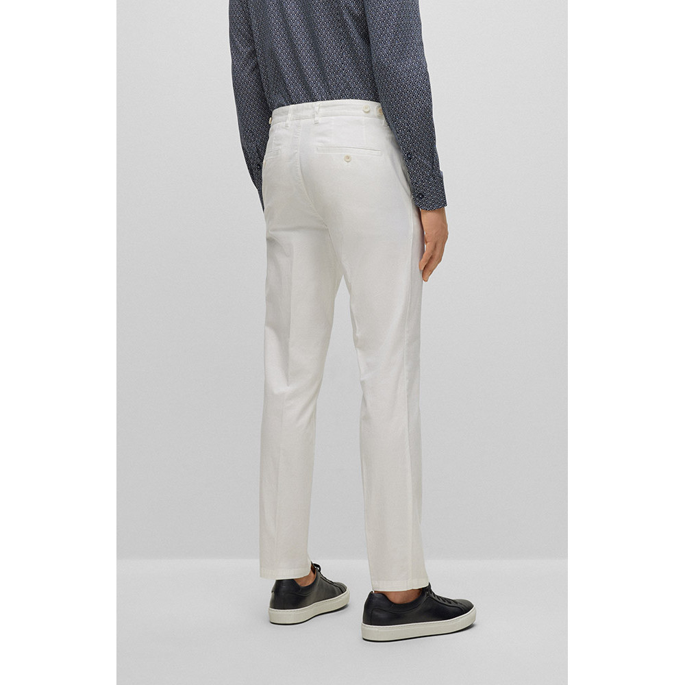 Boss Λευκό Παντελόνι Chino - 50488493