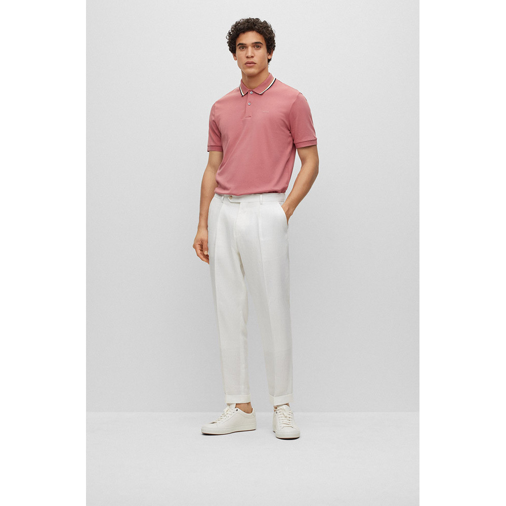 Boss Ροζ Ανοιχτό Κοντομάνικο polo - 50469360