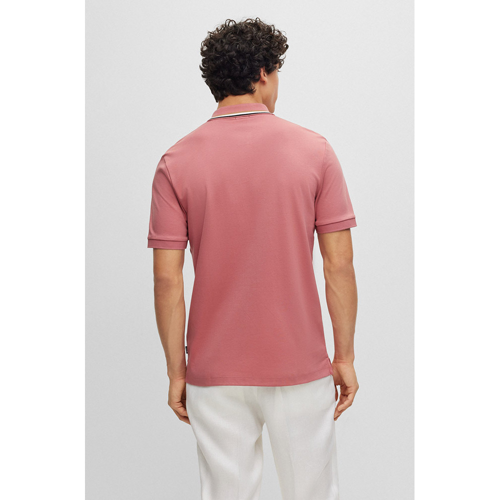 Boss Ροζ Ανοιχτό Κοντομάνικο polo - 50469360
