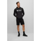 Boss Μαύρο Hoodie Soody Mirror - 50486853