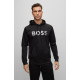 Boss Μαύρο Hoodie Soody Mirror - 50486853