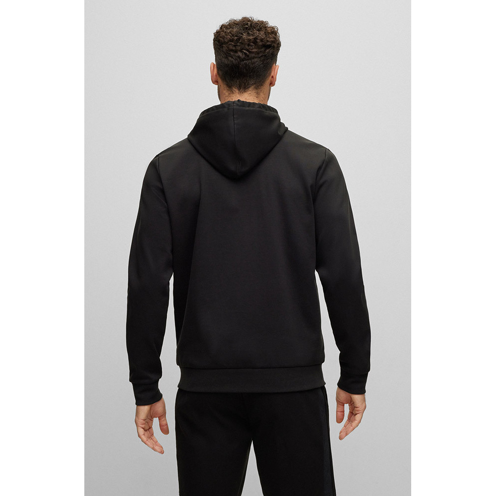 Boss Μαύρο Hoodie Soody Mirror - 50486853