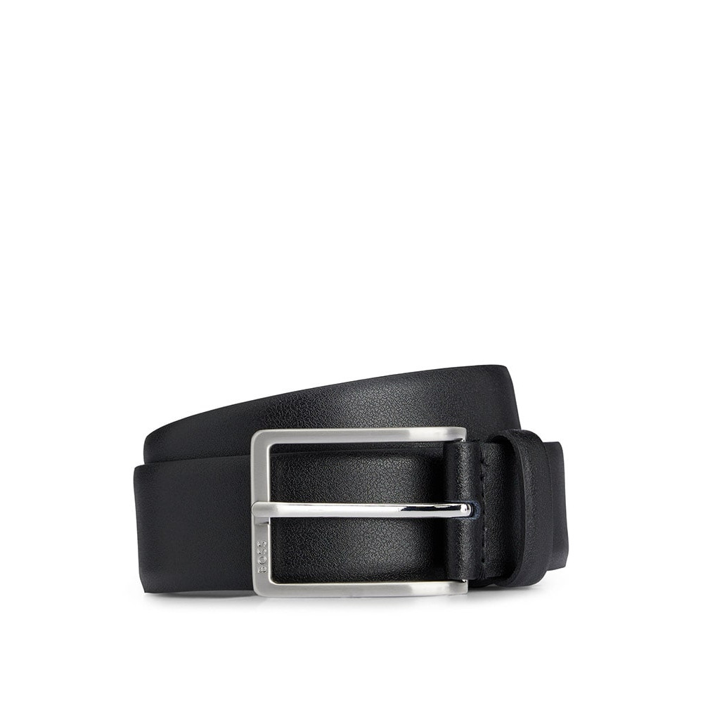 Boss Μαύρη Ζώνη 100% Cow Leather - 50491834