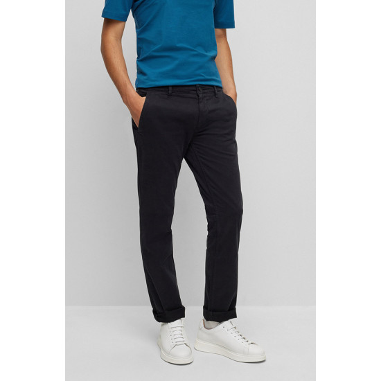 Boss Μαύρο Παντελόνι Chino - 50470813