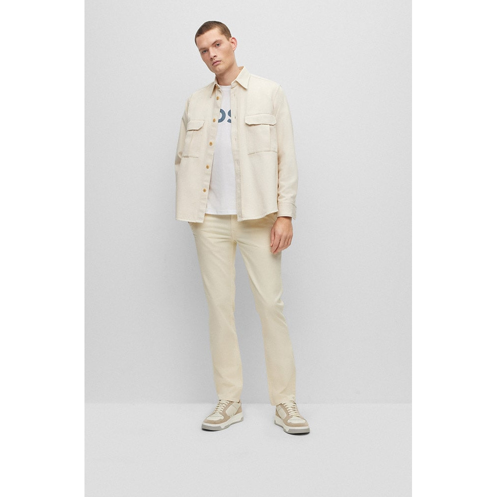 Boss Εκρού Παντελόνι Chino - 50470813