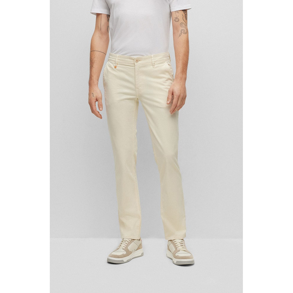 Boss Εκρού Παντελόνι Chino - 50470813