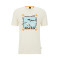 Boss Εκρού T-shirt - 50491716