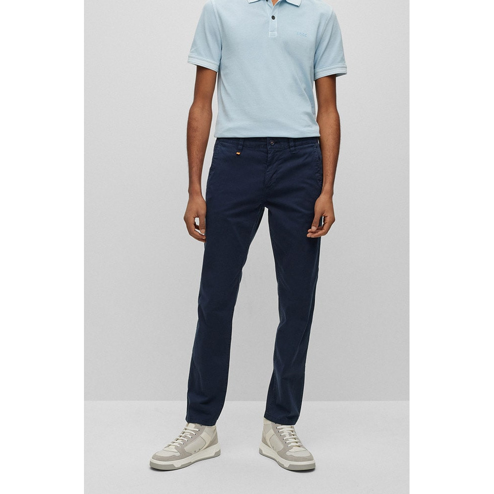 Boss Μπλε Παντελόνι Chino - 50489107