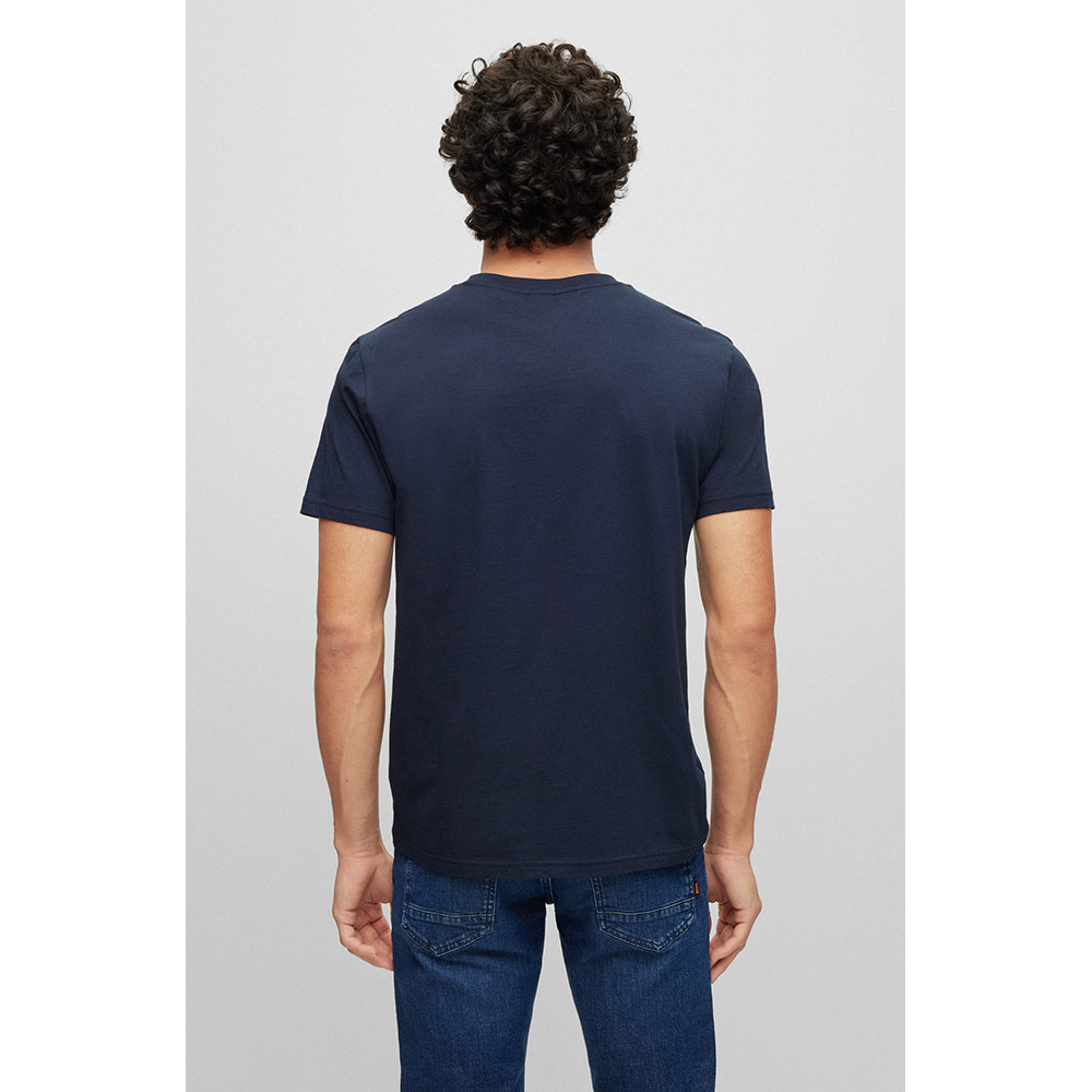 Boss Μπλε T-shirt C Neck - 50481923