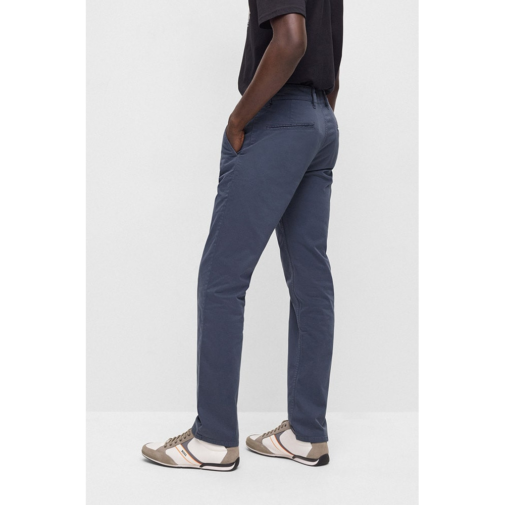 Boss Μπλε Παντελόνι Chino - 50470813