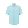 Boss Γαλάζιο Πουκάμισο 100% Linen - 50489345