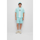 Boss Γαλάζιο Πουκάμισο 100% Linen - 50489345
