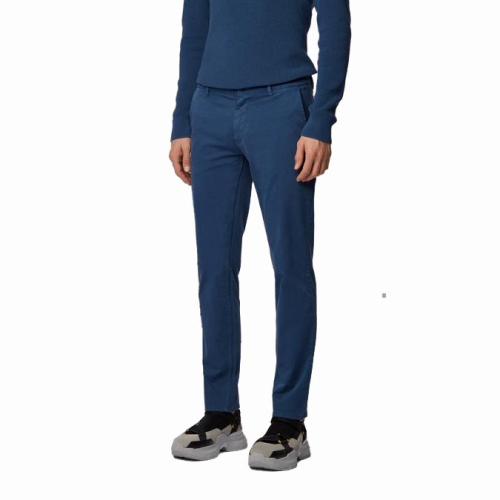 BOSS Μπλε Ραφ Παντελόνι Chino - 50379152