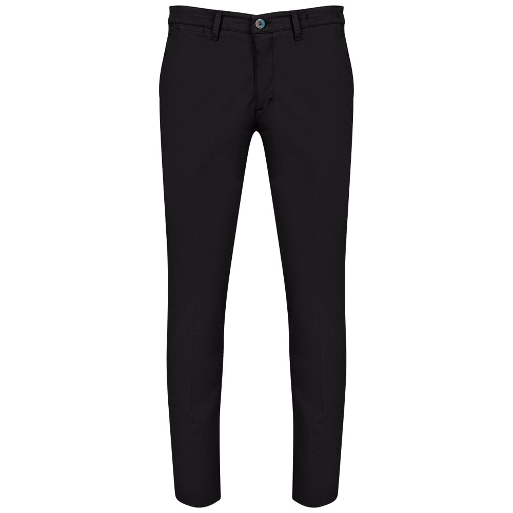Polbot Μαύρο παντελόνι chino - PBT001-230132