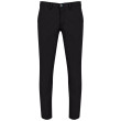 Polbot Μαύρο παντελόνι chino - PBT001-230132