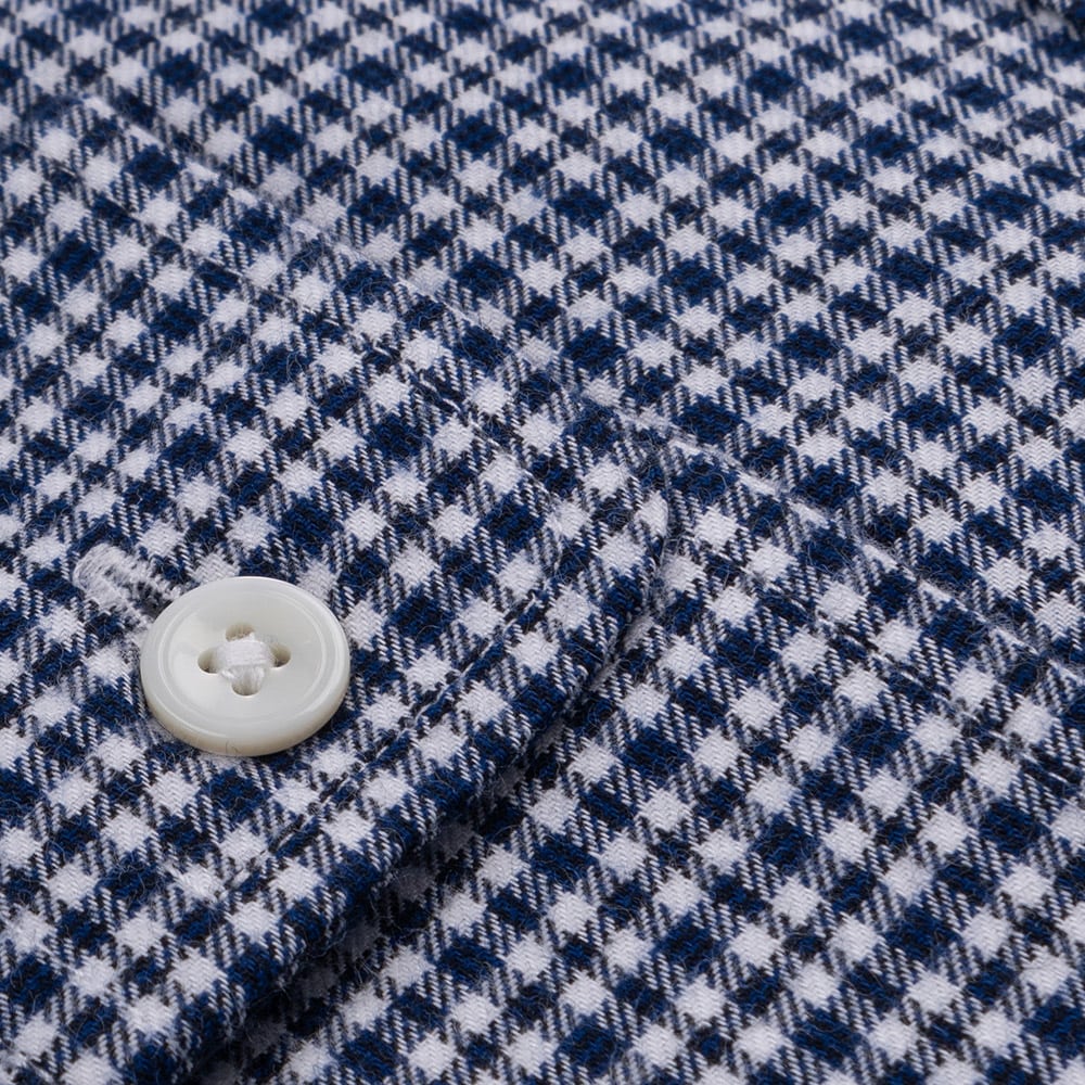Lacoste Μπλε Καρό Πουκάμισο - 3CH1885
