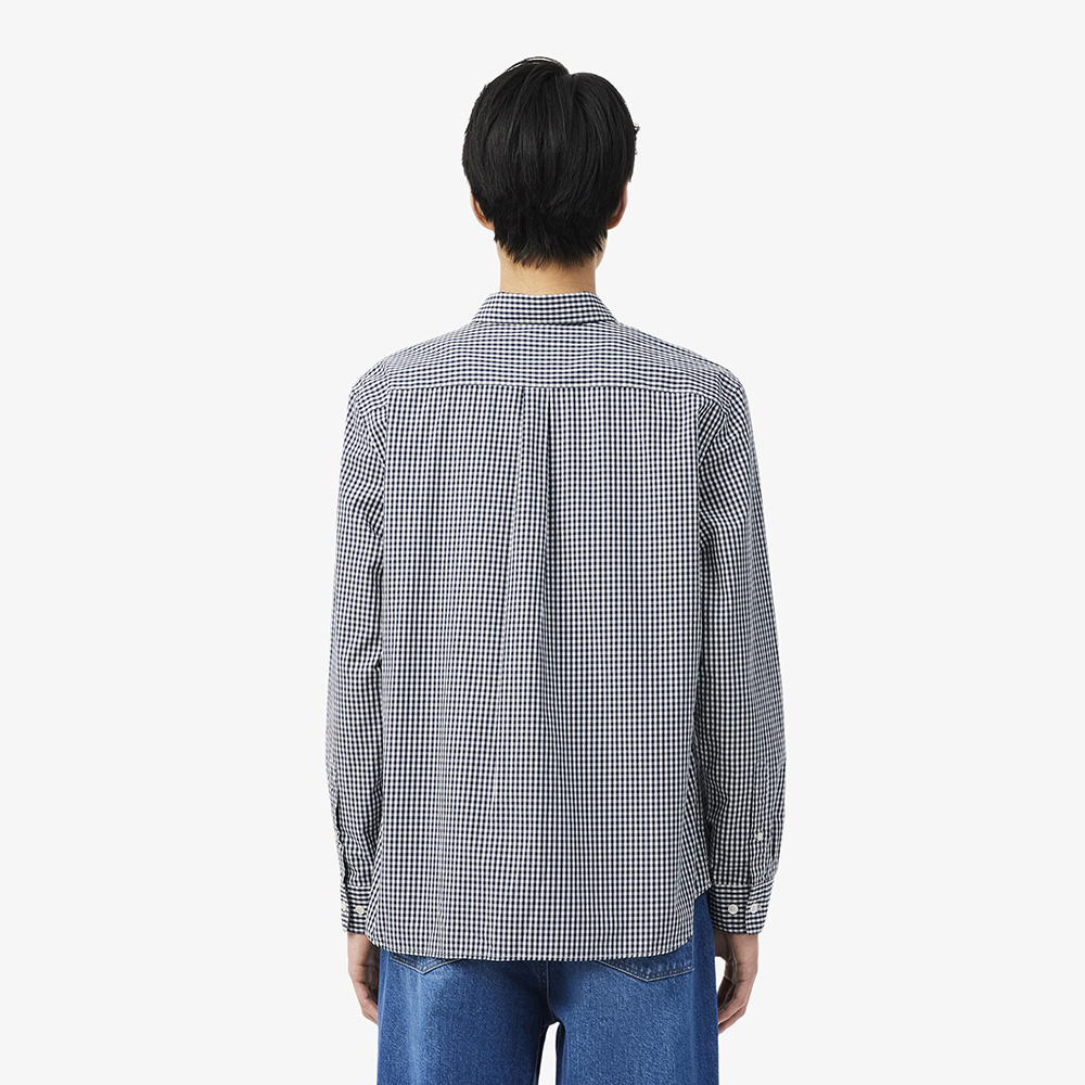Lacoste Μπλε Πουκάμισο Button Down - 3CH2299