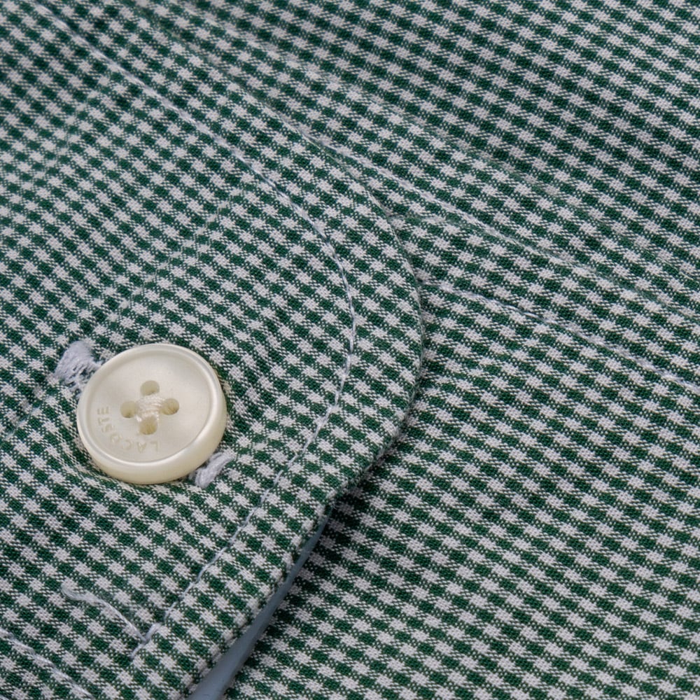 Lacoste Πράσινο Καρό Πουκάμισο Button Down - 3CH5621