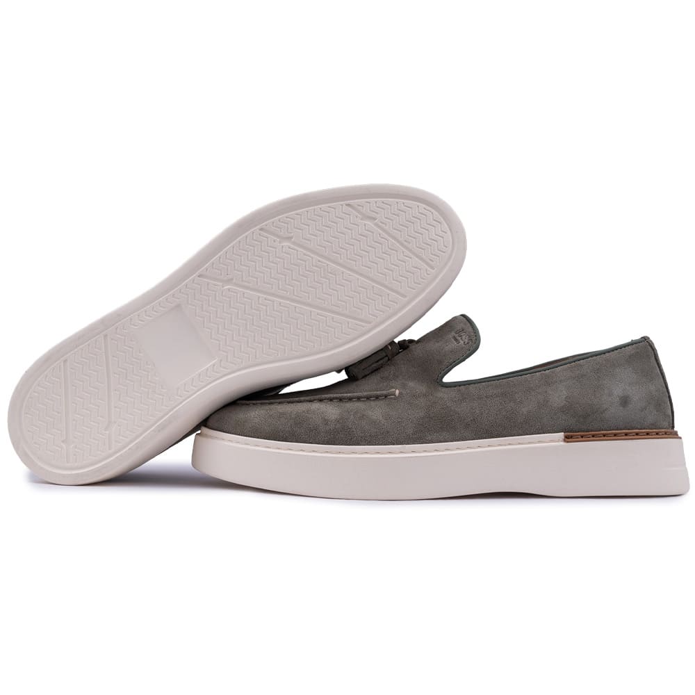 Boss Shoes Πράσινο Loafer 100% Leather - D7865 SUE