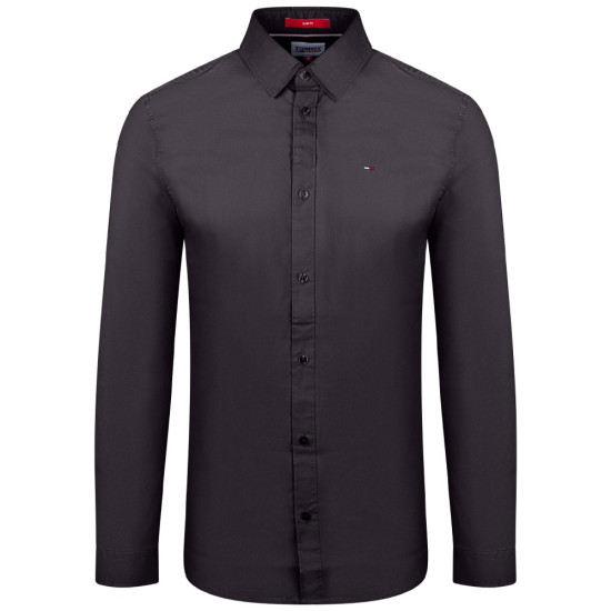 Tommy Jeans Μαύρο Πουκάμισο - DM0DM04405
